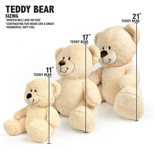 Personalized Sister Teddy Bear – Big, Middle, or Little Sister Gift Keepsake