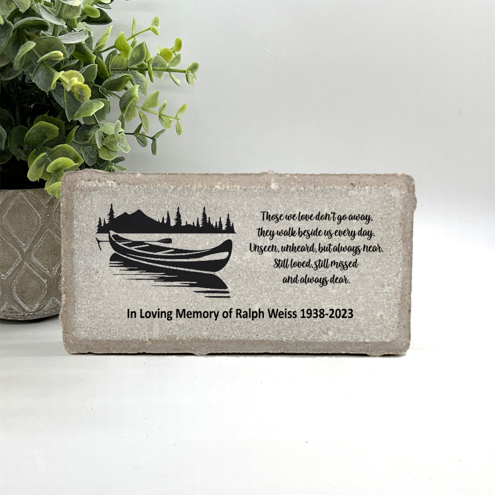 Father Memorial Stone - Personalized Sympathy Garden Stone | Custom Bereavement Gift