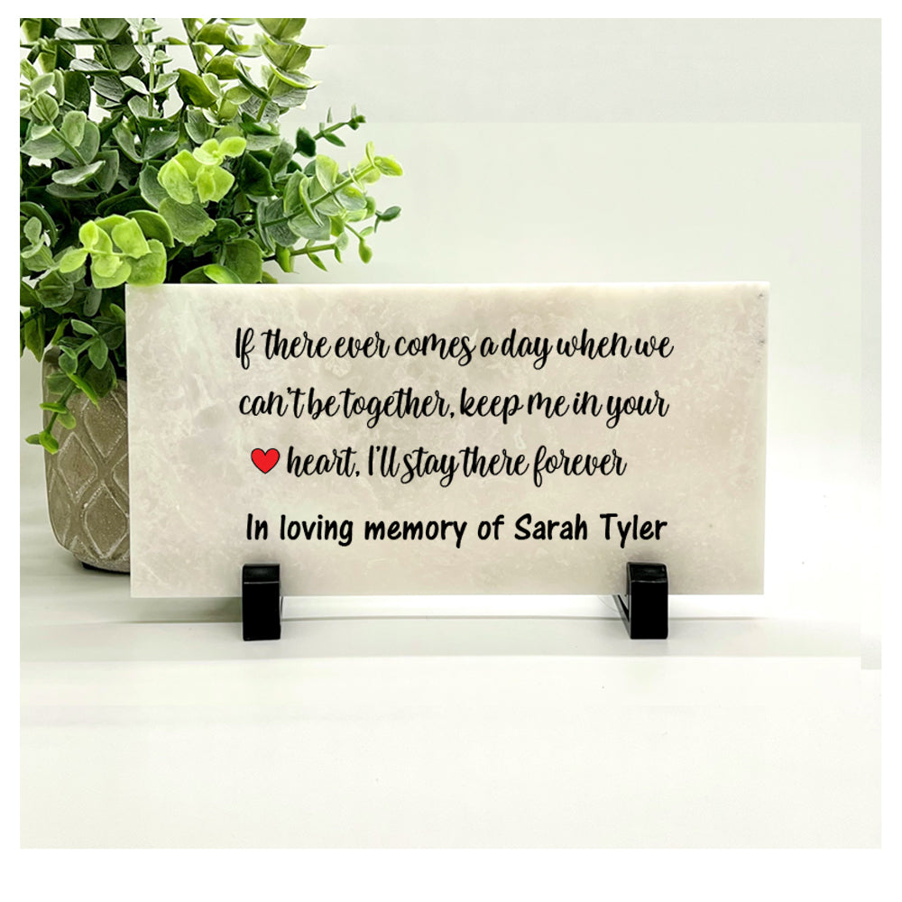 Personalized Memorial Stone – Custom Stone | Garden & Indoor Keepsake