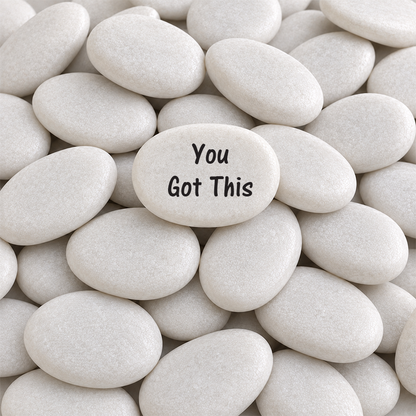 Inspirational Gift Stone – You Got This - Custom Motivational Gift Rock for Encouragement