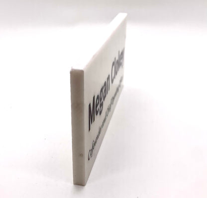 Personalized Marble Desk | Custom Name Plate - Marble Plaque Gift