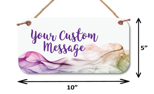 Custom Yard Sign or House Sign - Room Sign - Personalized Waterproof Sign