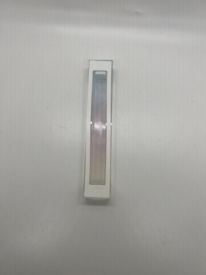 Personalized Acrylic Mezuzah - Wavy Rainbow Pattern Case | Custom Design Indoor Judaica