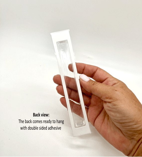 Baby Jungle Animals Mezuzah - Acrylic Mezuzah - Personalized Judaica Gift - New Baby Gift - Kids Mezuzh -  Lucite Mezuzah - Modern Mezuzah
