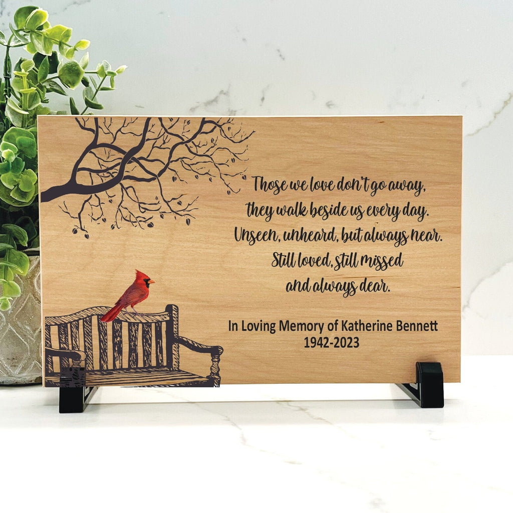 Memorial Gift - Sympathy Gift Bereavement Gift Funeral Gift - Cardinal Memorial - Condolence Gift - Custom Memorial Gift - Tree Cardinal