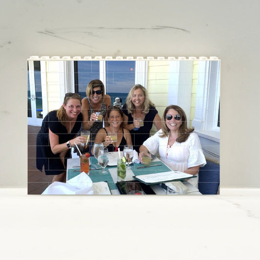 Custom Photo Brick Puzzle, Personalized Building Blocks, Unique Portrait Photograph Gift for family, couples, kids, friends