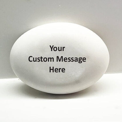 Custom Stone - Personalized Stone with Word or message - Custom Rock - Personalized Faux Stone - Custom Gift Stone - Custom Printed Stones