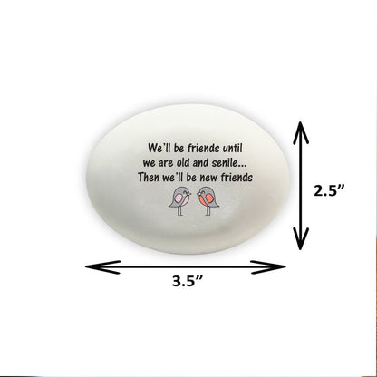 Gift for Friend, Cutom stone for indoors or outdoors, Gift for special friend, Unique gift idea, Funny Rock, Best friend gift